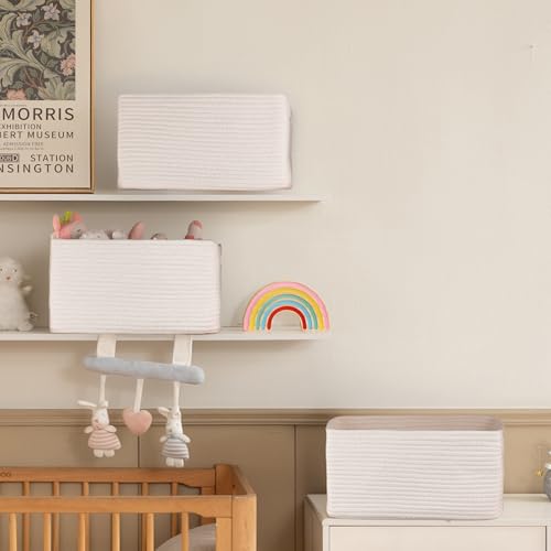 4 Pack Storage Baskets for Organizing (4 Count)