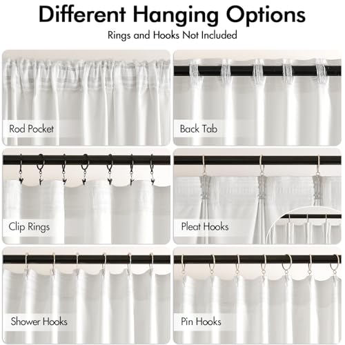 White Velvet Pinch Pleat Blackout Curtains W52 X L108 Inches (2 Count)