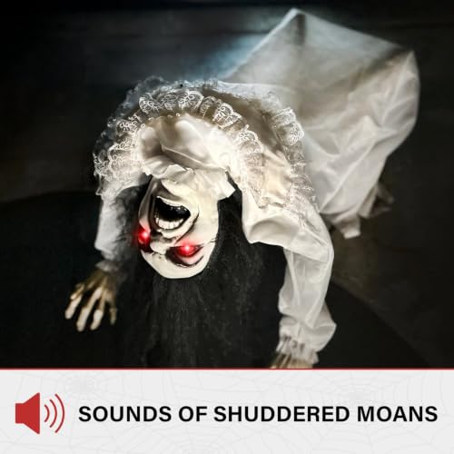 3.0-Ft. Life-Size Animatronic Possessed Woman