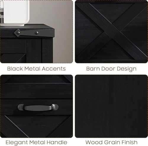 Vertical File Cabinet with 2 Drawers