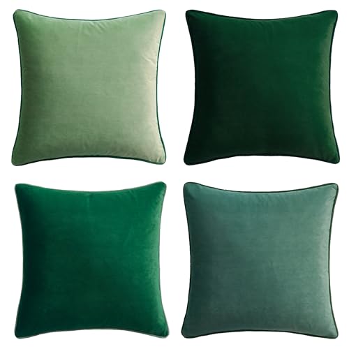 Decorative Throw Pillow Covers Cushion Cases (4 Count)