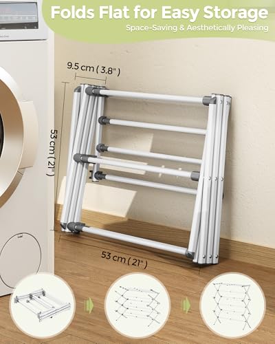 3 Tier Foldable Clothes Drying Rack