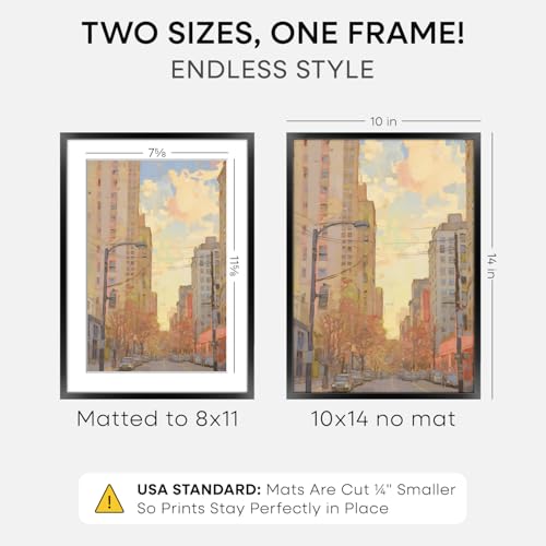 10x14 Black Picture Frame