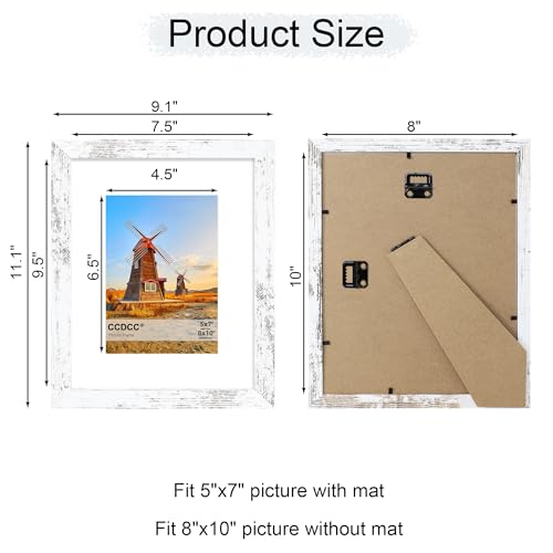 8x10 Picture Frame Set of 4