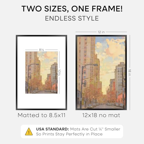12x18 Black Picture Frame