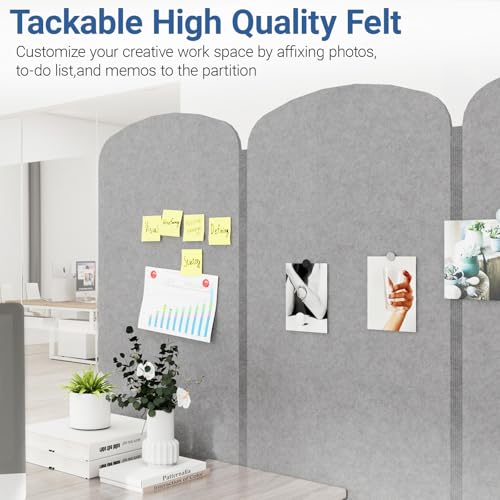 5 Panel Portable Room Divider