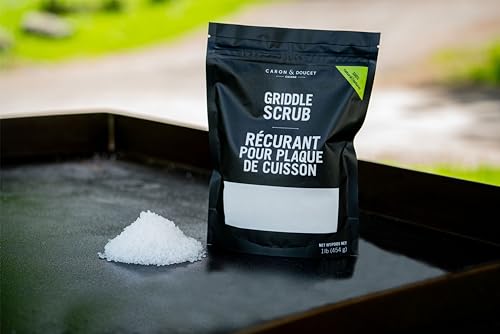 100% Plant Based Griddle Cleaning Soap and Salt Scrub Set