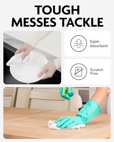 Microfiber Cleaning Cloth Roll (90 Count)