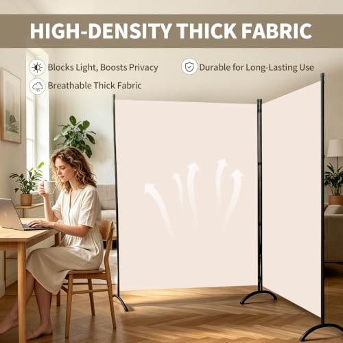 Extra Wide 2 Panel Room Divider