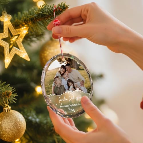 Personalized Family Christmas Ornaments 2025