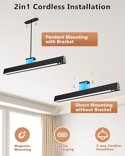 Rechargeable Motion Sensor Ceiling Light