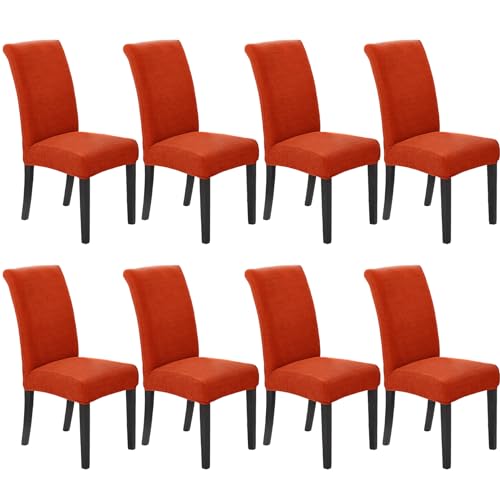 Stretch Chair Covers for Dining Room Set of 8
