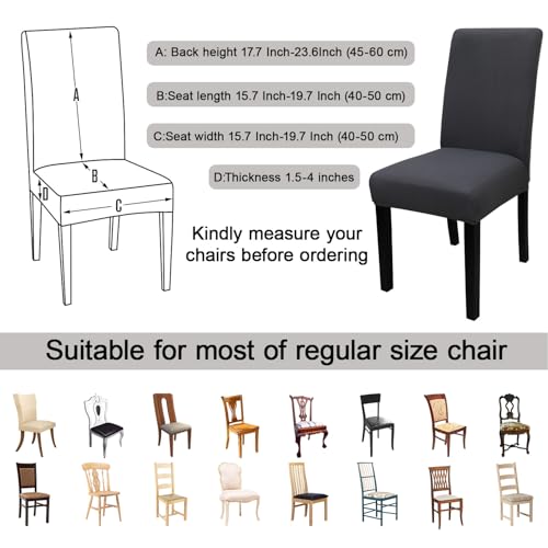 Dining Room Chair Covers Set of 8