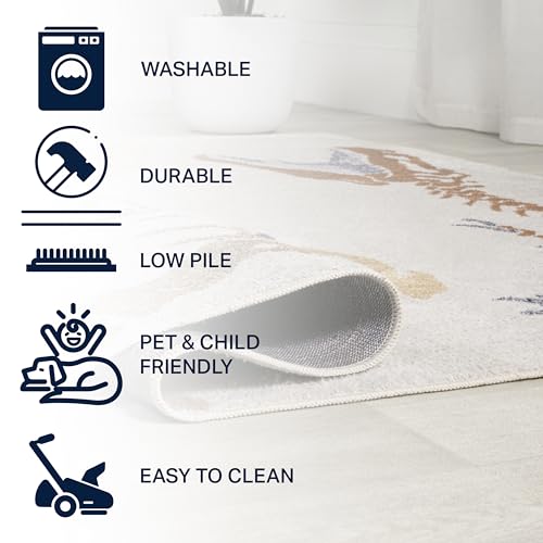 Machine Washable Cream