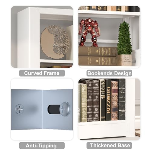 White Bookshelf
