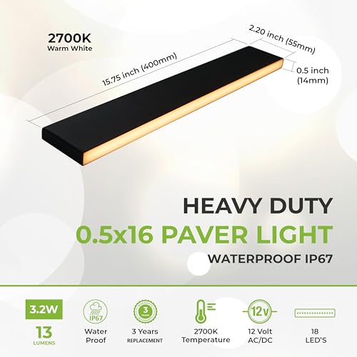 Paver Light Slim 0.5x16 Inch
