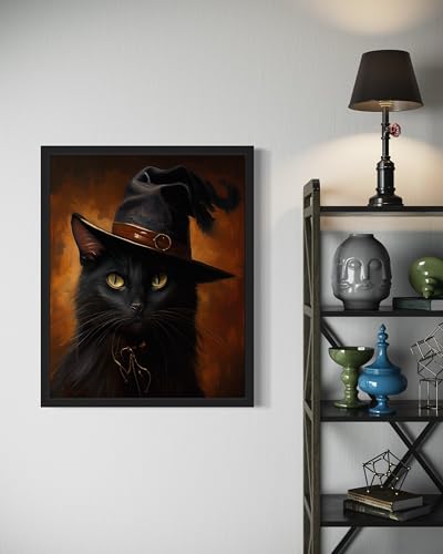 Witch Cat Poster Art Print