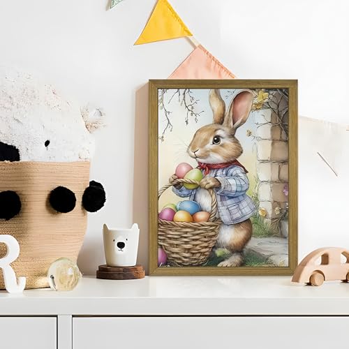 Framed Easter Bunny Wall Art