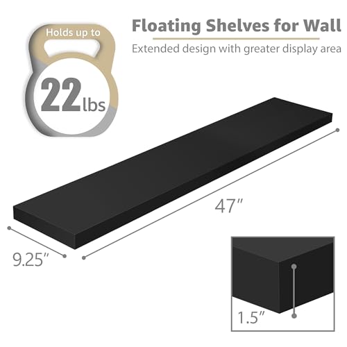 Floating Shelves for Wall Storage (2 Count)