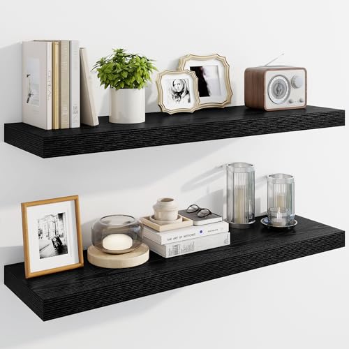 36" Floating Shelves for Wall (2 Count)