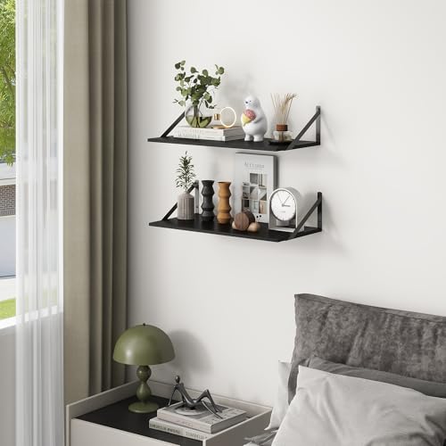 Deep Floating Shelves
