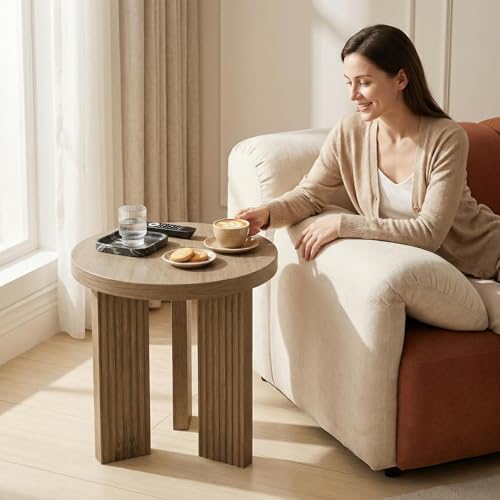 17.52" Small Round Side Table