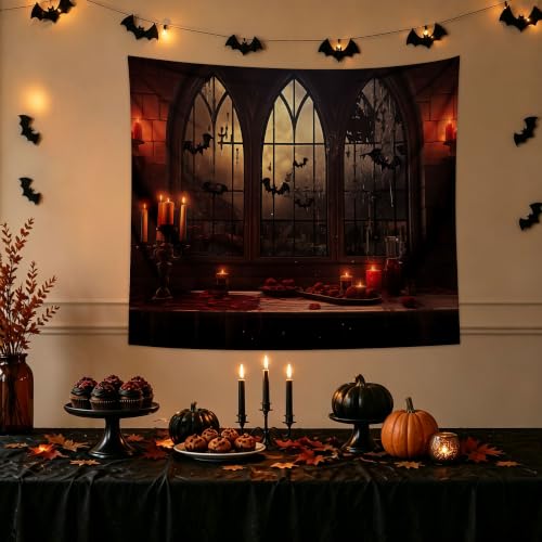 Halloween Tapestry Wall Hanging 59.1"x51.2"