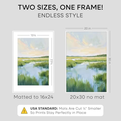 20x30 White Picture Frame (2 Count)