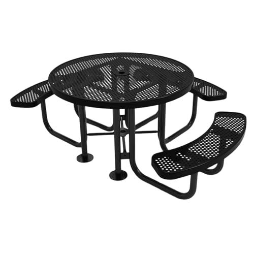 46In Round Picnic Table