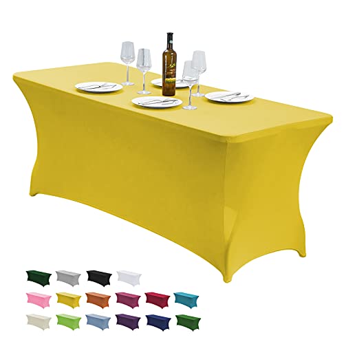 4FT Stretch Spandex Fitted Tablecloth