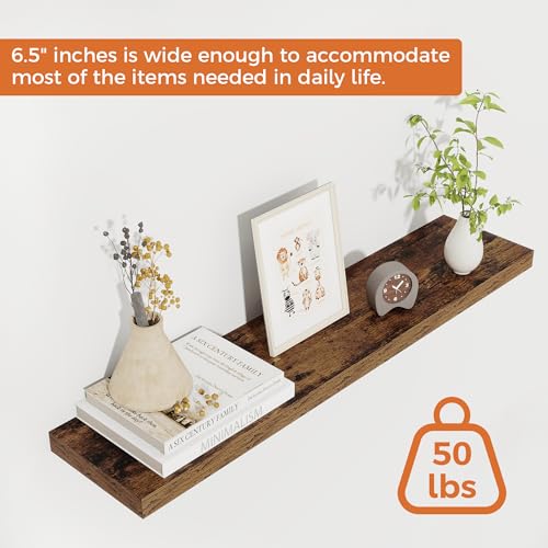Floating Shelves for Wall (2 Count)