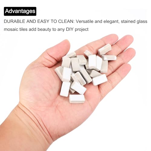 200g Ceramic Mosaic Tiles for Crafts Bulk