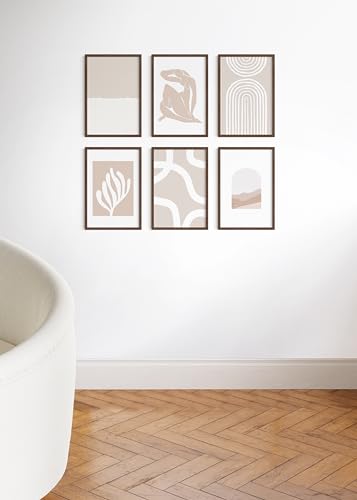 Walnut Wood 12x18 Picture Frames
