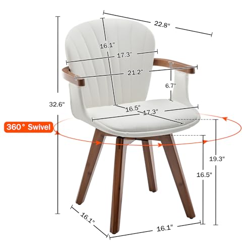 Swivel Dining Chairs (2 Count)