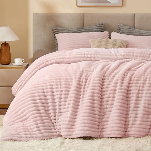 Fleece California King Comforter Set