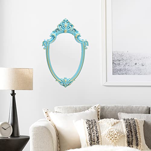 16.5 x 11 inch Vintage Mirror Shield Shape