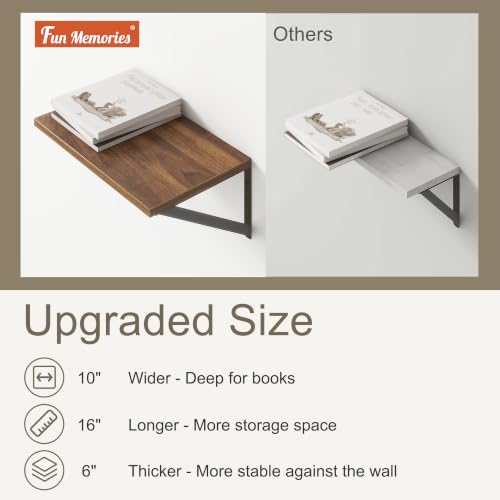Floating Shelves 16 Inch Long
