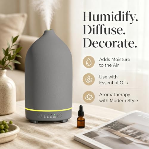 200ML Ceramic Essential Oil Diffuser for Home