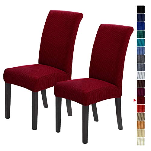 Stretch Chair Covers for Dining Room Set of 2