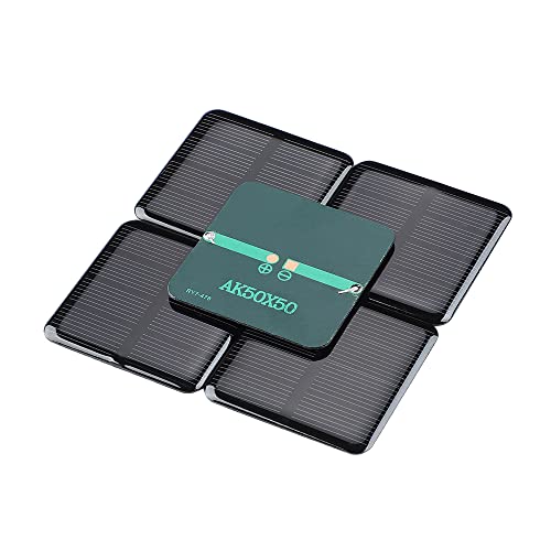 10pcs Mini Monocrystalline Solar Cells Solar System Kit 50mm X 50mm