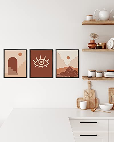8x10 Black Metal Picture Frames (3 Count)