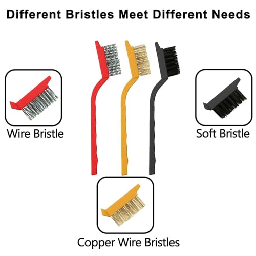 Crevice Cleaning Brush 12 (6 Count)