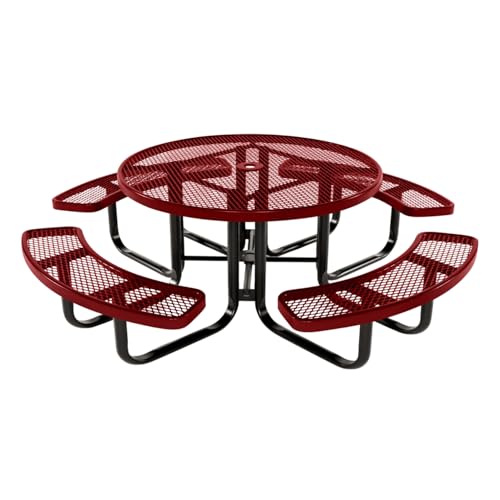 46In Round Picnic Table