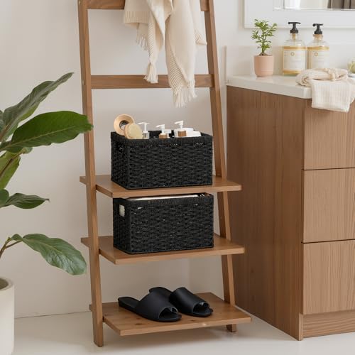 Wicker Storage Baskets for Organizing (2 Count)