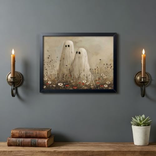 Framed Halloween Canvas Wall Art