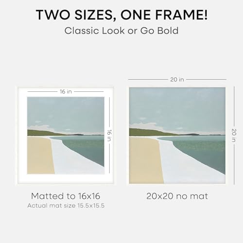 20x20 White Oak Picture Frame