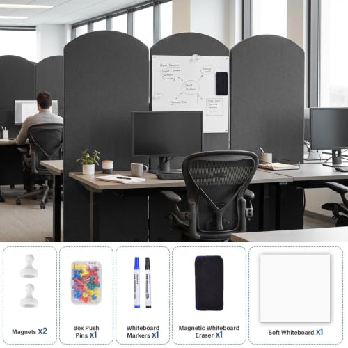72 x 66 inch Freestandings Privacy Panel 3 Panel 24 inch Panels