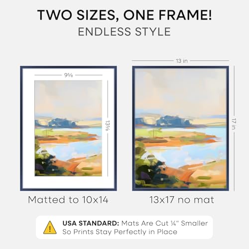 13x17 Blue Picture Frame