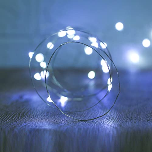 Led String Lights Waterproof 32.8ft led Fairy Lights Battery Operated for Wedding (32.8 Foot)