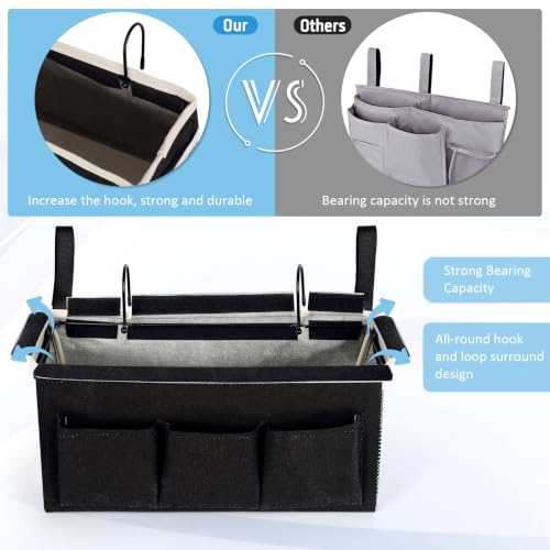 Bedside Caddy Bedside Storage Bag for Headboards